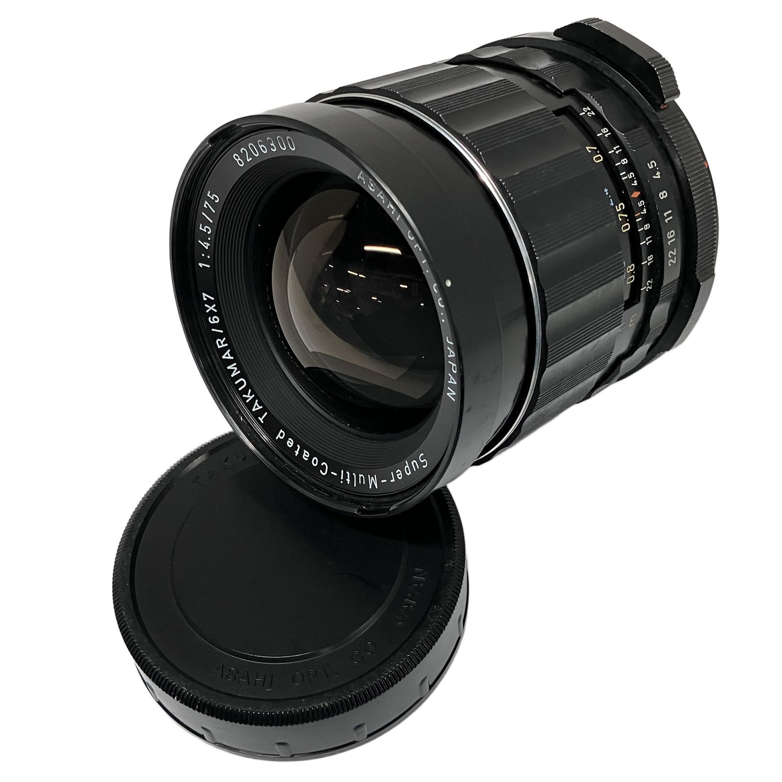 PENTAX ペンタックス Super-Multi-Coated TAKUMAR 6×7 F4.5 75mm