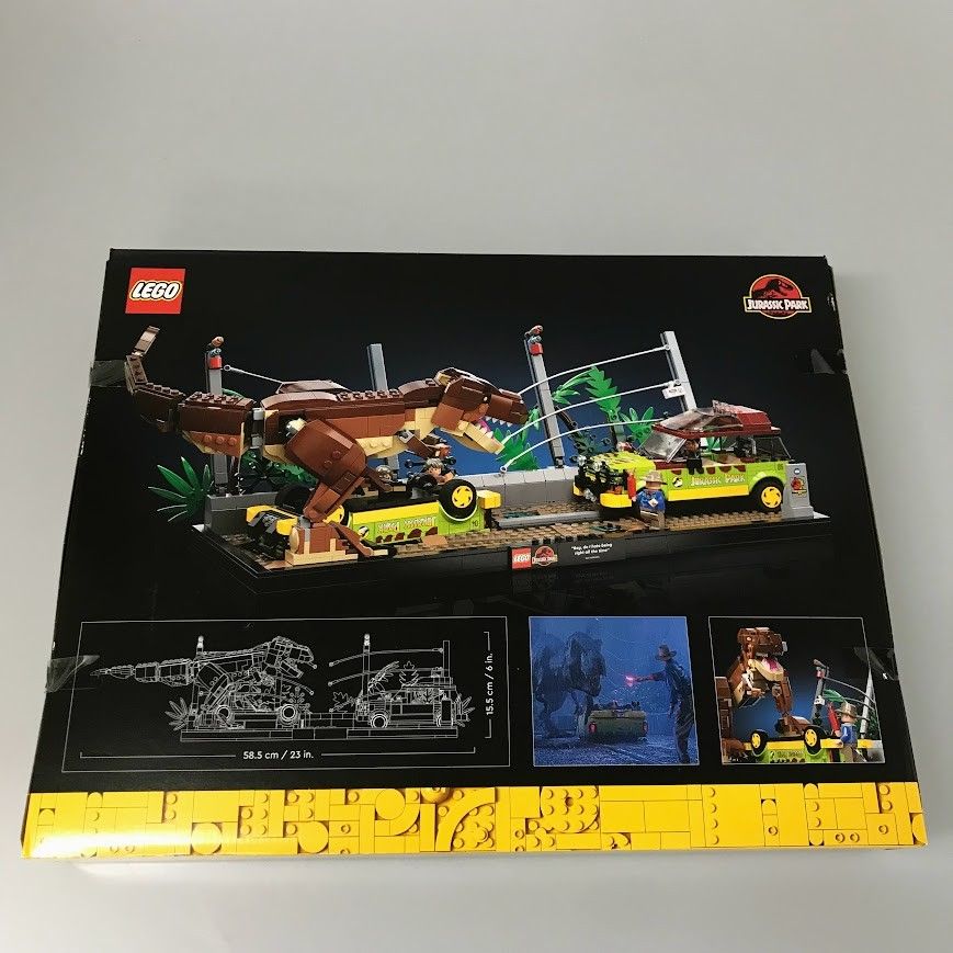 LEGO レゴ ジュラシックワールド 76956 T-レックスが大あばれ 製造終了品 DB-146-J ティラノサウルス 恐竜 ミニフィグ 車 乗り物 372