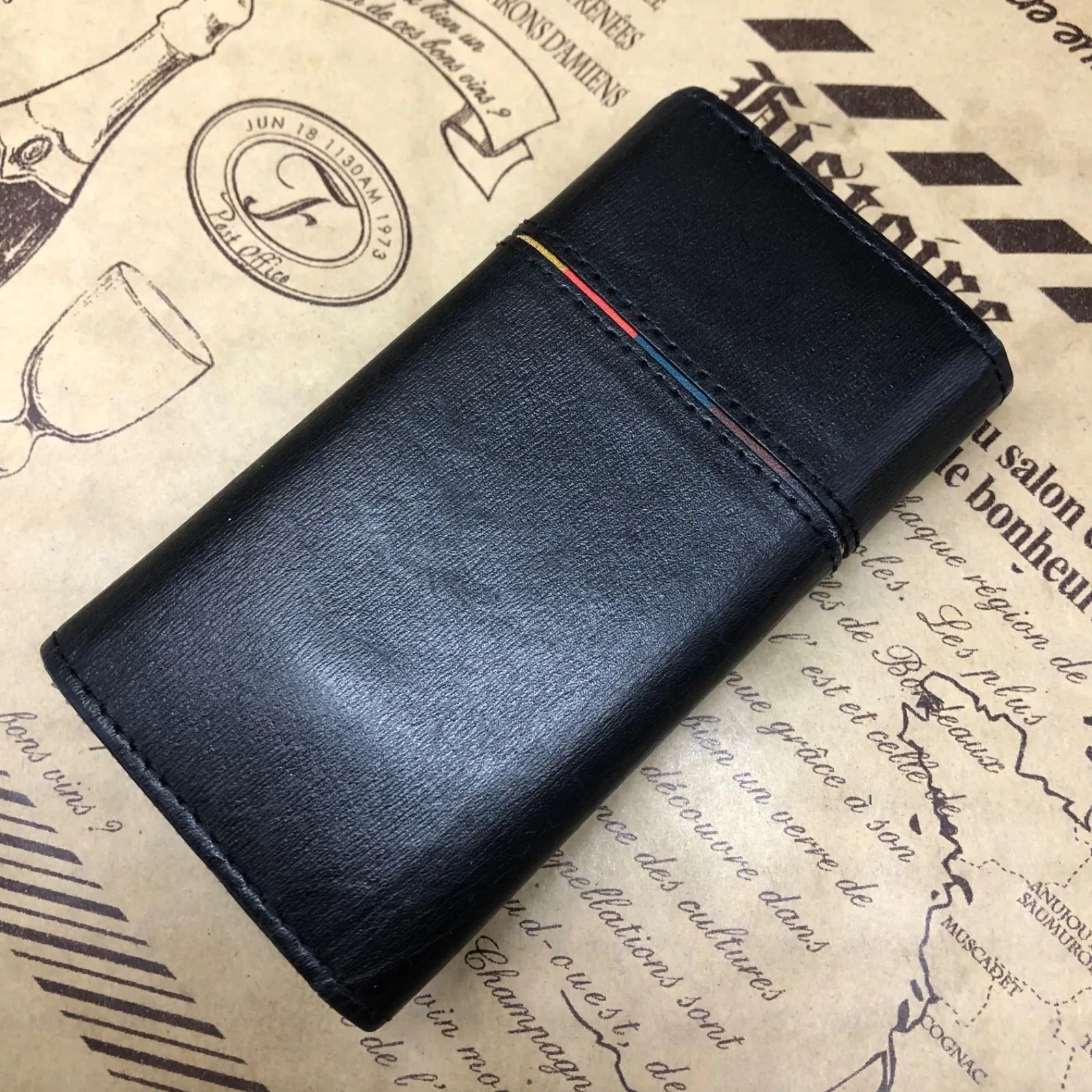 ポールスミス キーケース 鍵 4連 革 車FX75 - メルカリ