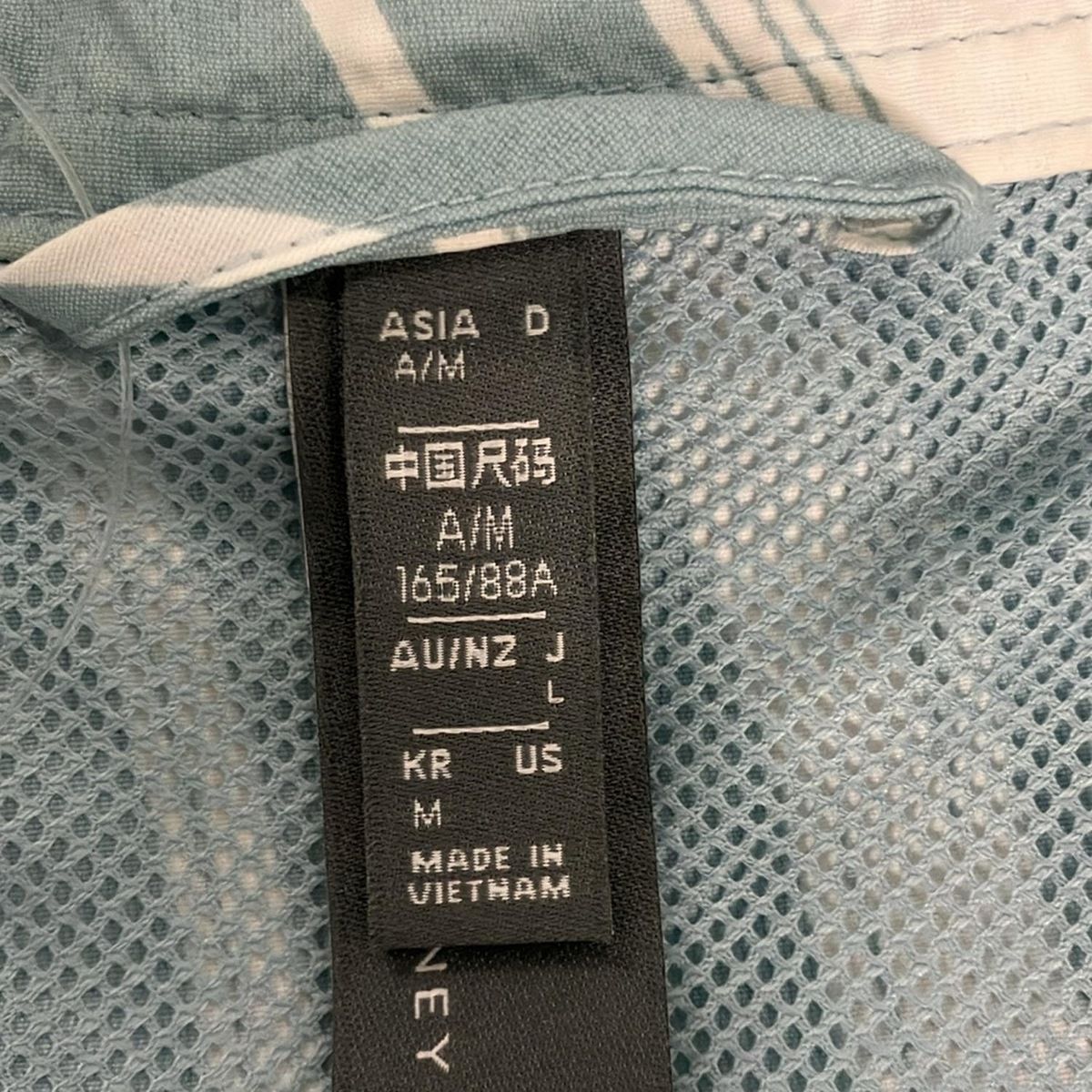  ADIDAS BY STELLA McCARTNEY アディダスバイステラマッカートニー ブルゾン サイズA M レディース - ブルーグレー×白 長袖 春 秋 ジャンパー ブルゾン ジャケット アウター