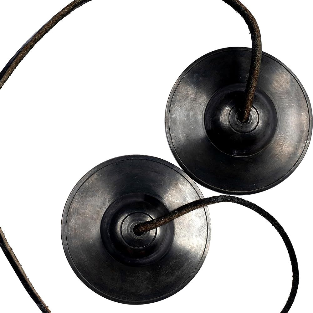 DANNY LIB ティンシャベル ブラック 青銅 長い余韻 浄化用 ヨガ 瞑想