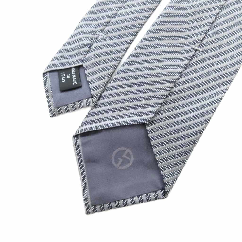 ジョルジオアルマーニ GIORGIO ARMANI タグ付き ネクタイ 絹 シルク