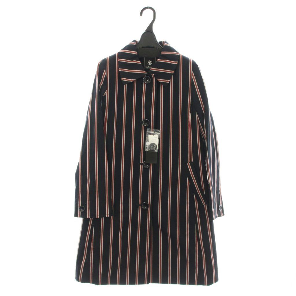 ニューヨーカー NEWYORKER コート 9 黒 ブラック 赤 レッド ストライプ