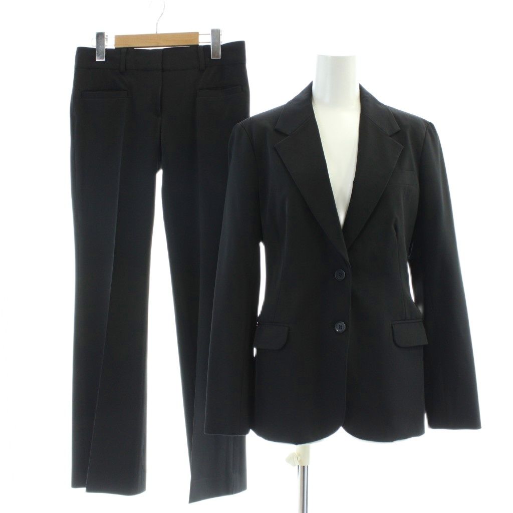 セオリー Theory スーツ パンツ ジャケット セットアップ 4 0 黒