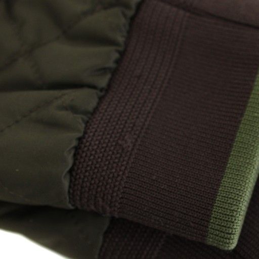 ランバンオンブルー LANVIN en Bleu コート ロング丈 ライナー付き アウター 46 カーキ /AN27