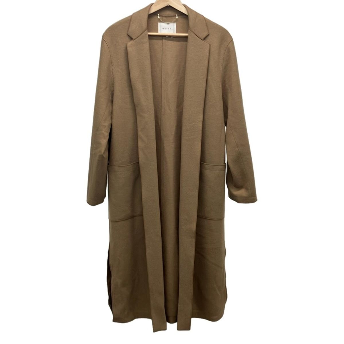 BEIGE ベイジ コート サイズ4 XL レディース ライトブラウン 長袖 秋 冬