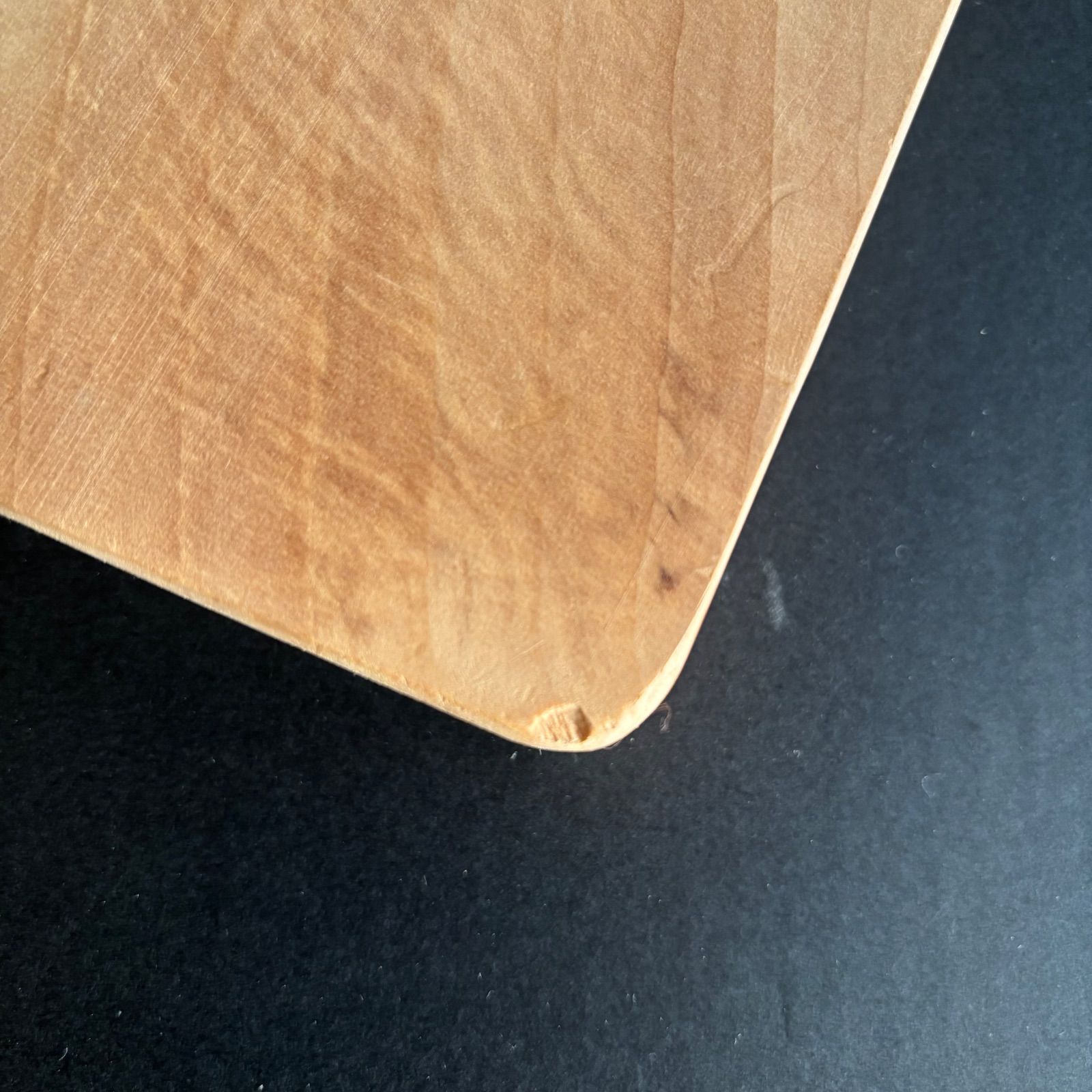 手仕上げ無漂白】18-銀杏まな板90歳職人が作る一点物約45×15.7×3.3 cm