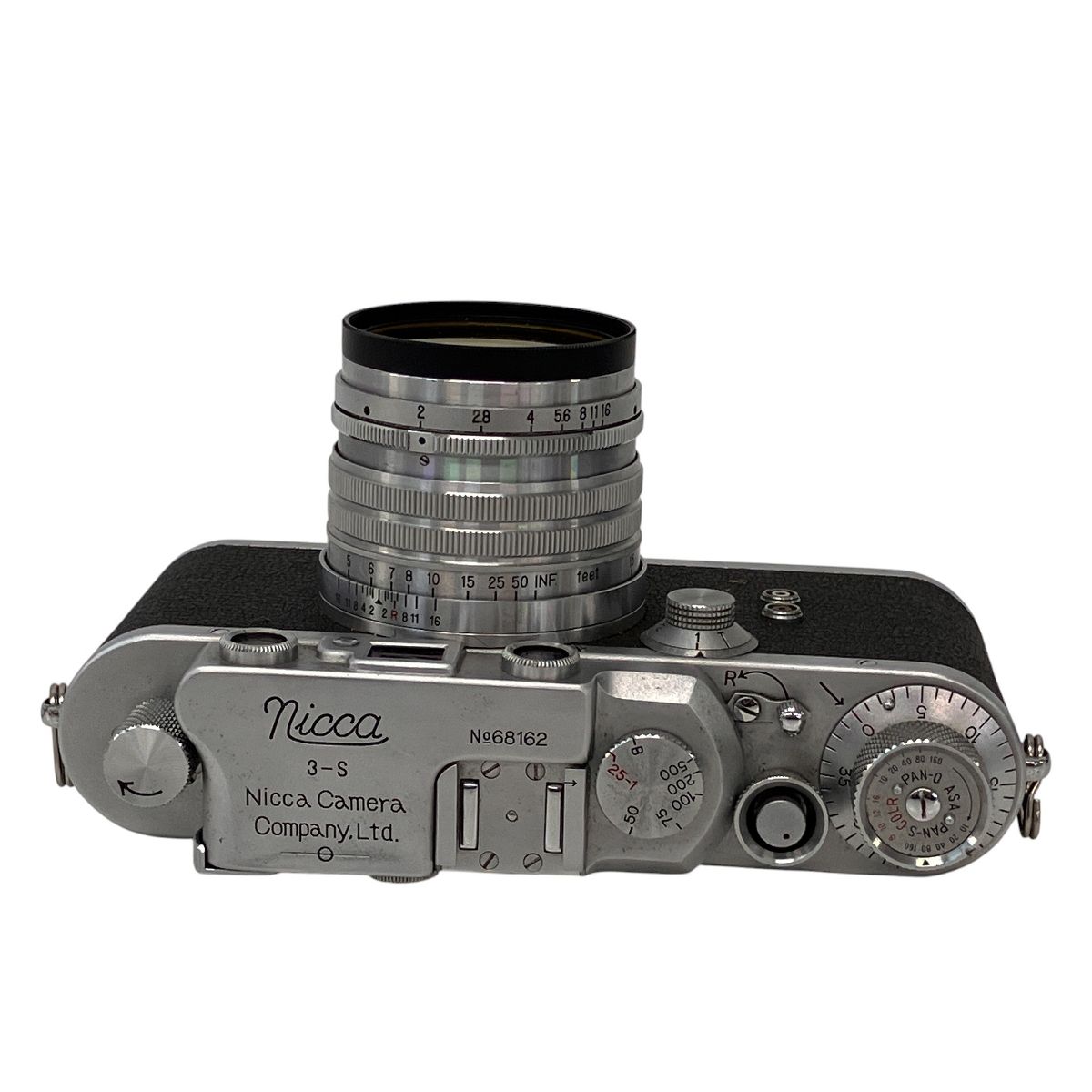 nicca 3-S カメラ　ジャンク品 nicca 3-S NIKKOR-H.C 1:2 f=5cm レンジファインダー カメラ ジャンク