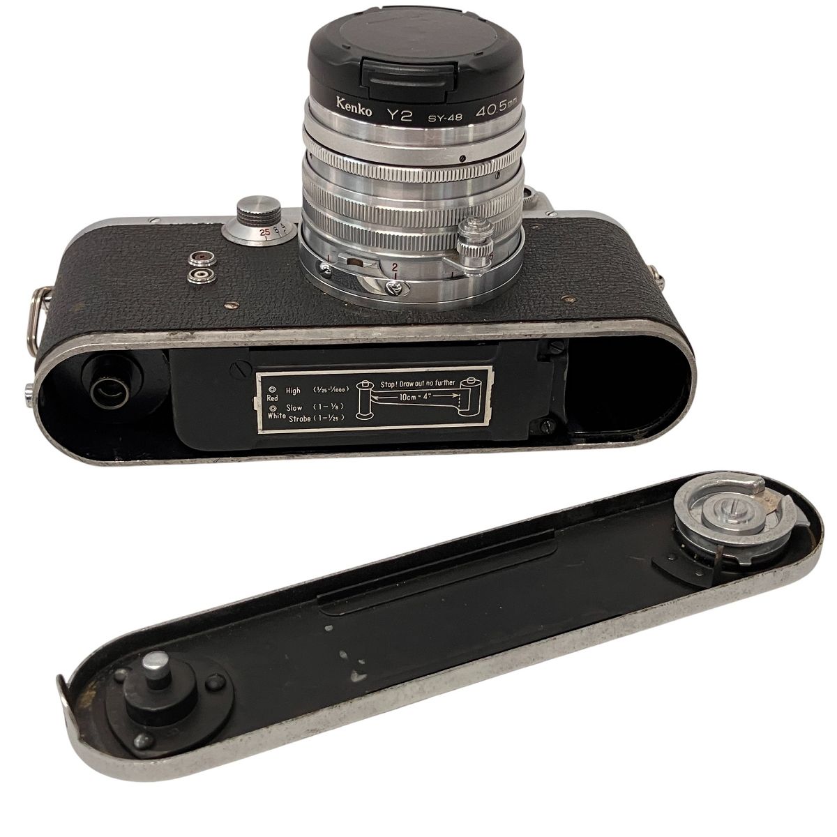 nicca 3-S NIKKOR-H.C 1:2 f=5cm レンジファインダー カメラ ジャンク