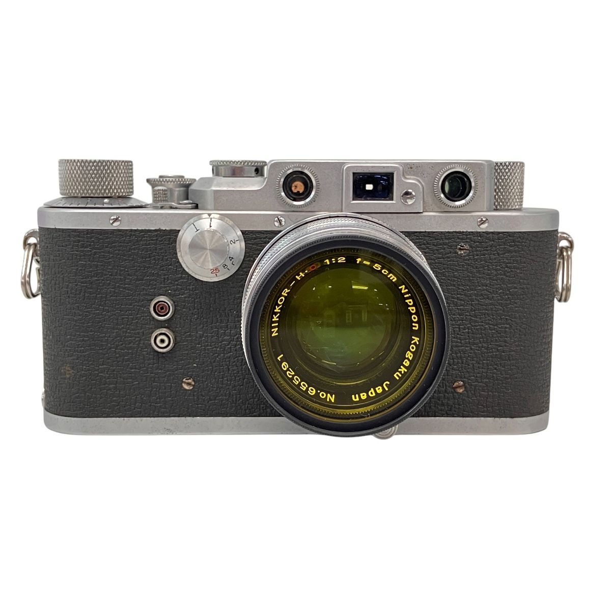 nicca 3-S NIKKOR-H.C 1:2 f=5cm レンジファインダー カメラ ジャンク