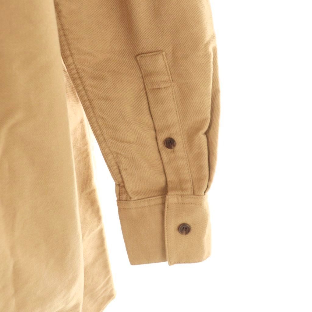 【中古】セオリー Theory 24AW Moleskin Twill MTRY OS SHIRTDR シャツ 長袖 P ベージュ /DF ■OS レディース セオリー Theory 24AW Moleskin Twill MTRY OS SHIRTDR シャツ 長袖 P