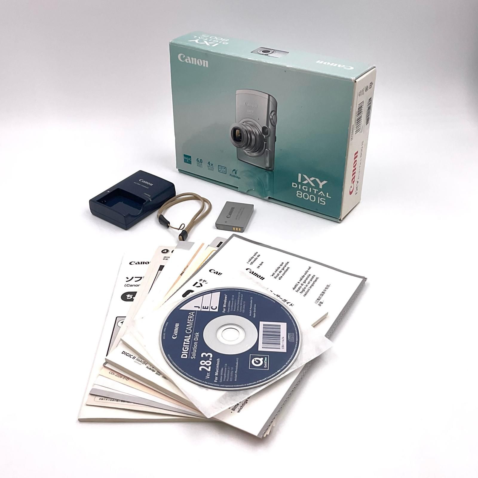 Canon コンパクトデジタルカメラ IXY DIGITAL 800 IS【難有】【最速 