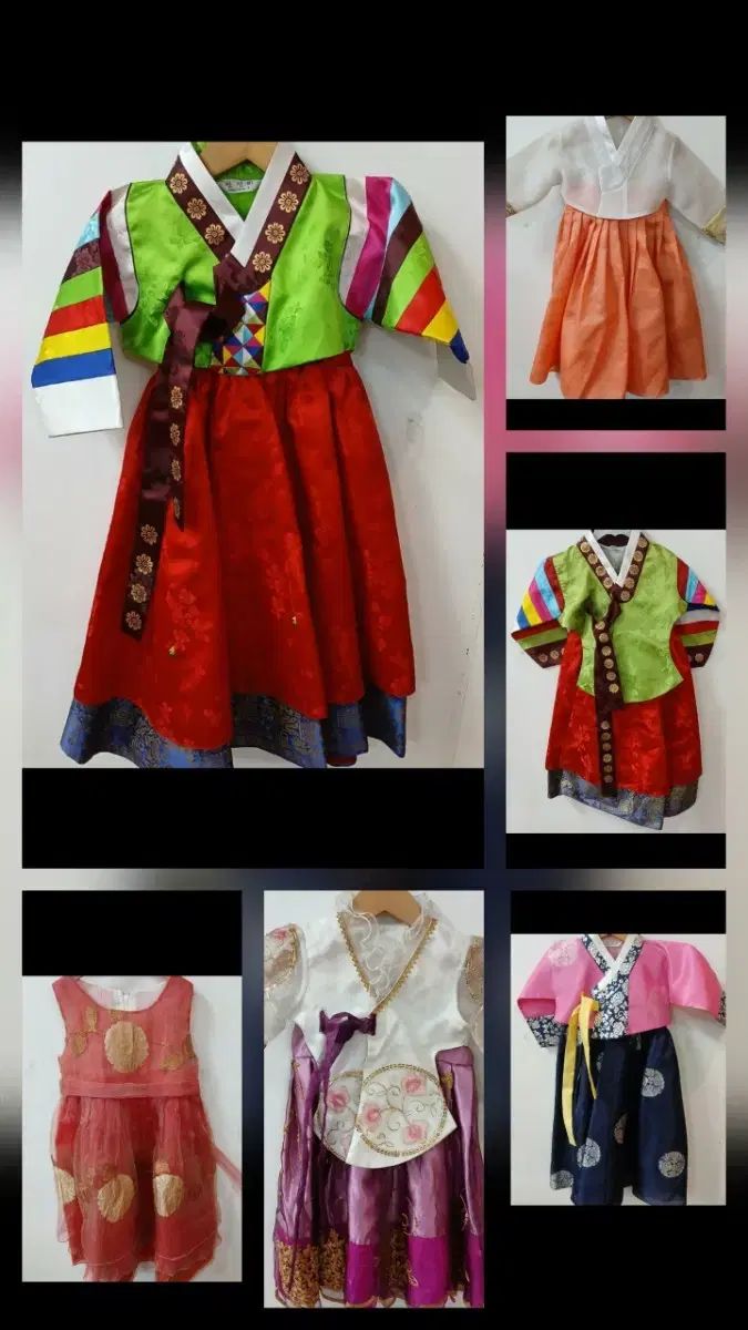 ユア ハン HAN チマチョゴリ アッシ ウリ WOORI 服 イェダム 写真の中 24種類 まとめ ドリーム