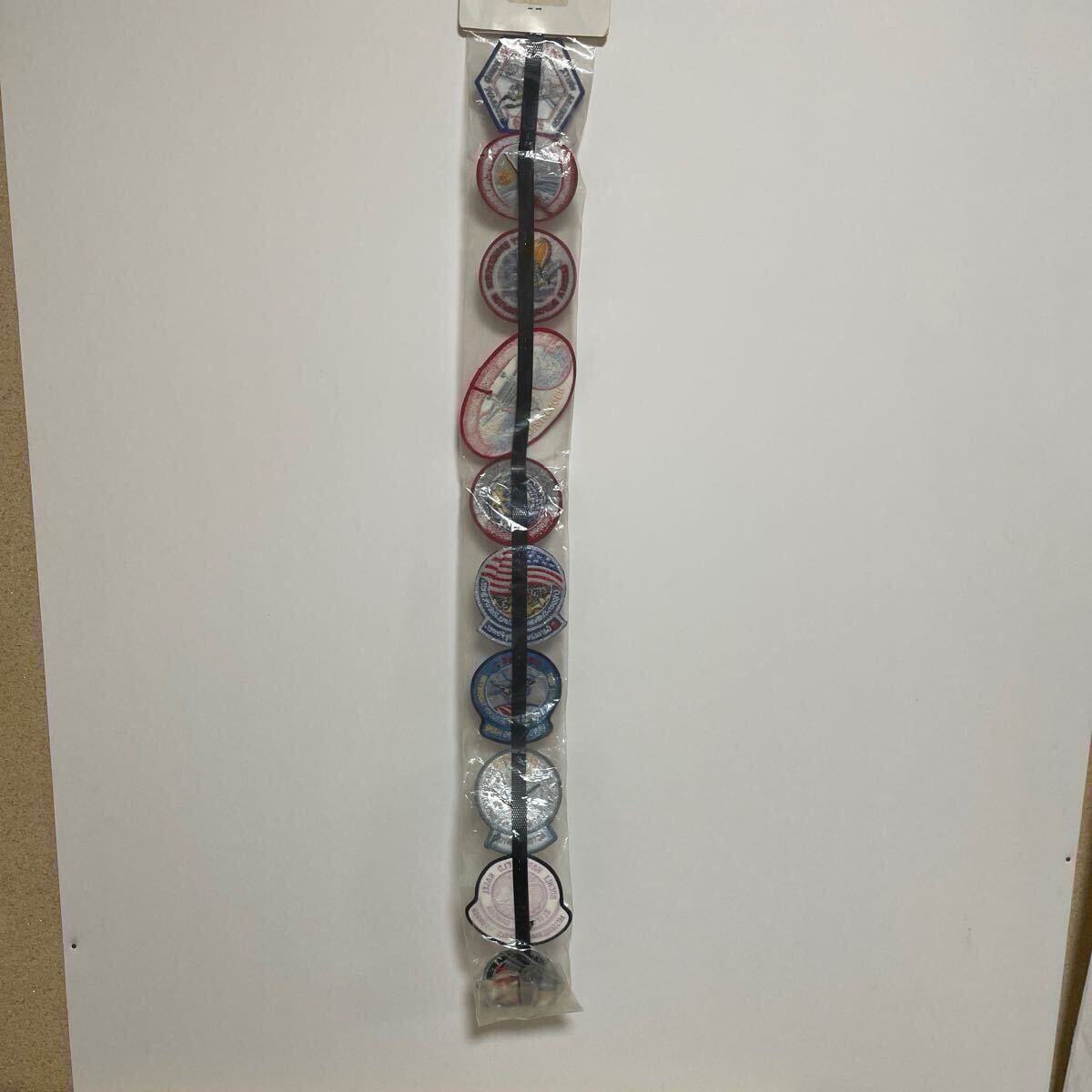 新品、未使用 レア NASA ケネディ 宇宙センター アポロ計画 刺繍