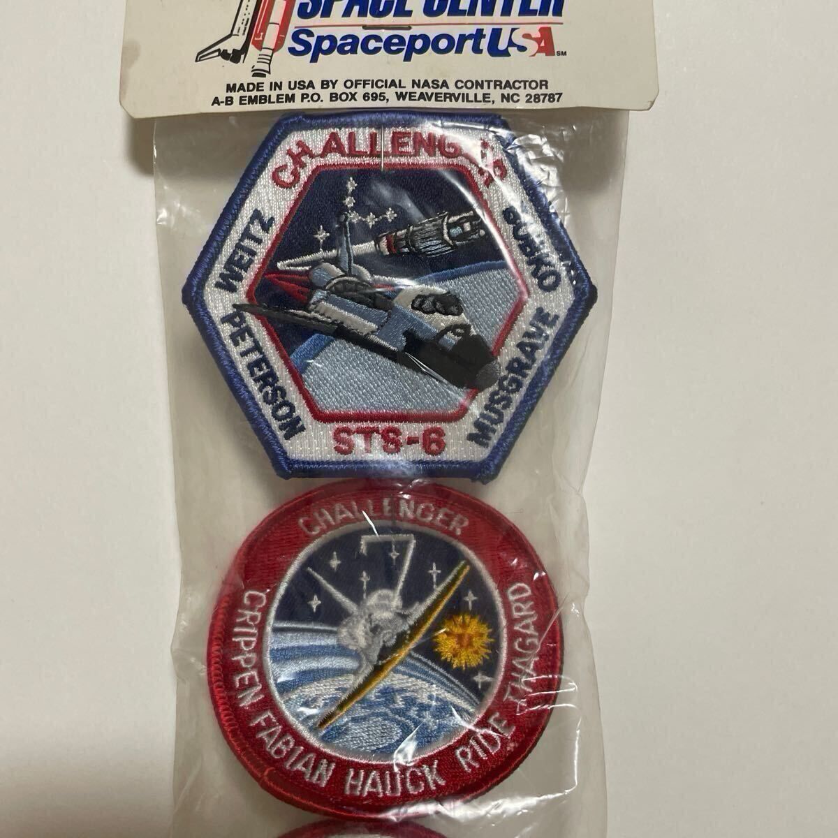 新品、未使用 レア NASA ケネディ 宇宙センター アポロ計画 刺繍