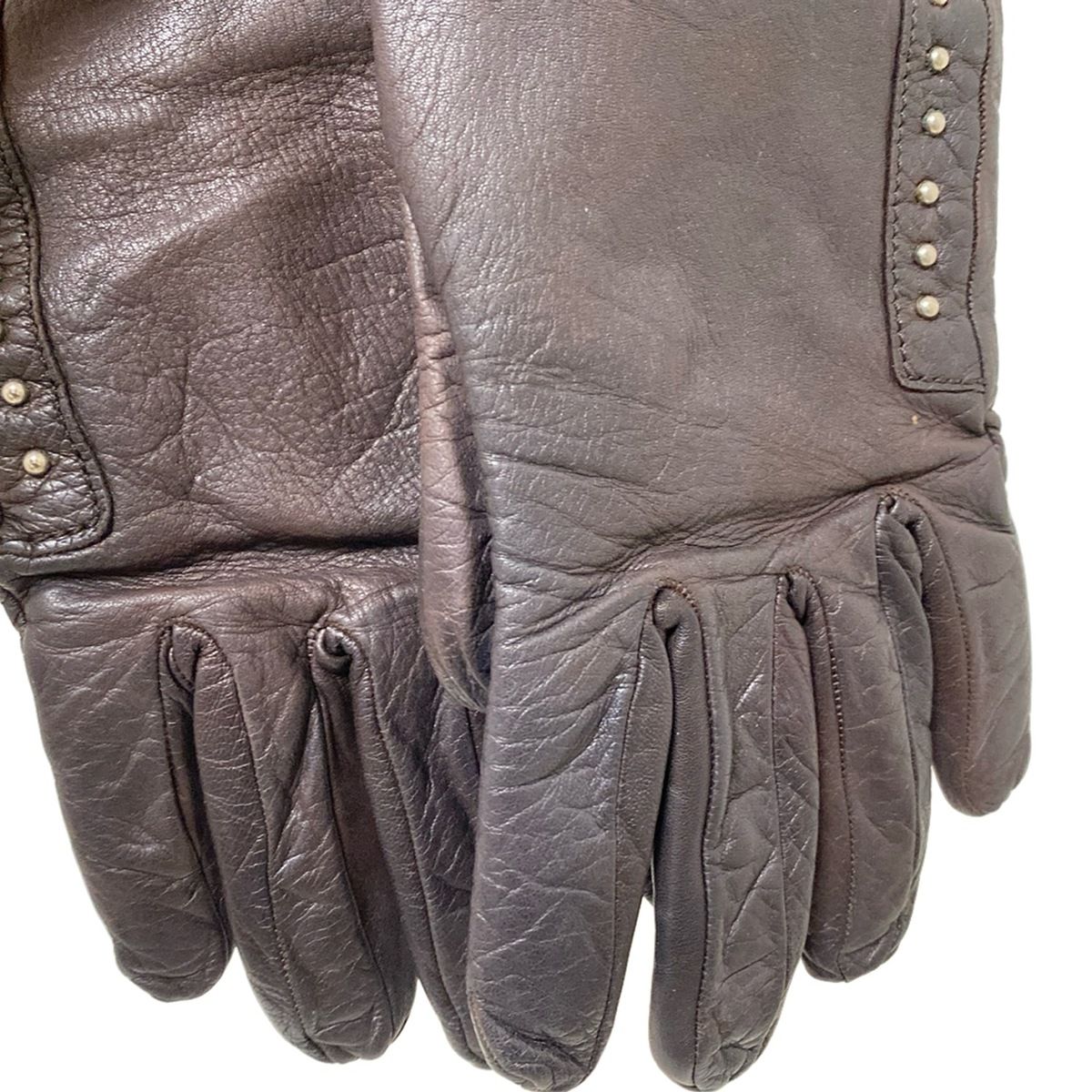 Sermoneta gloves(セルモネータグローブス) 手袋 レディース - ダーク