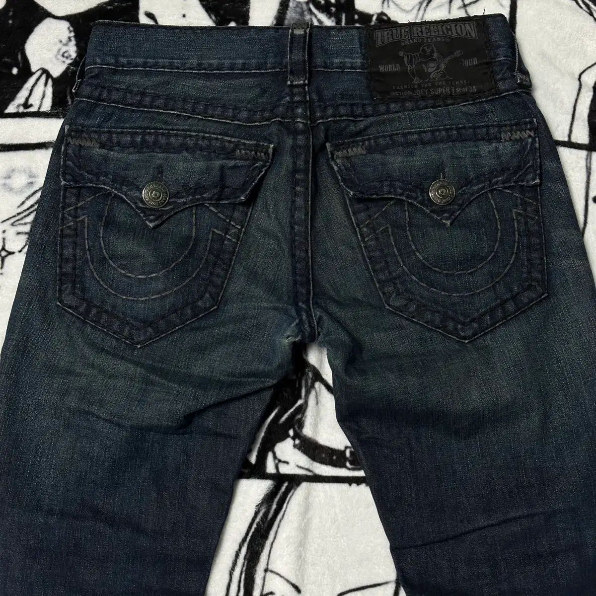 トゥルーレリジョン ジーン ジョイ JOEY ブーツカット デニムパンツ
