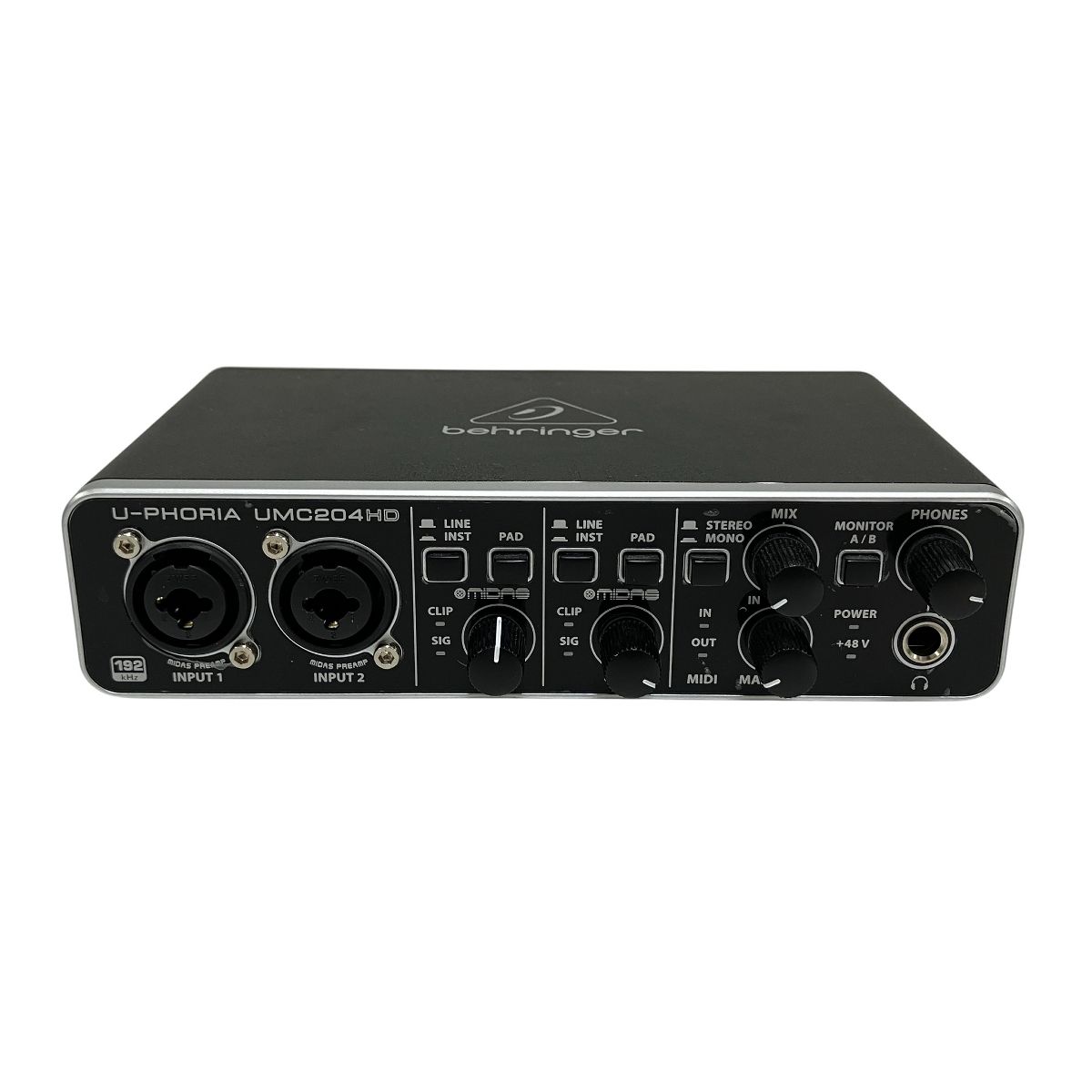 U PHORIA USB オーディオインターフェース 良好