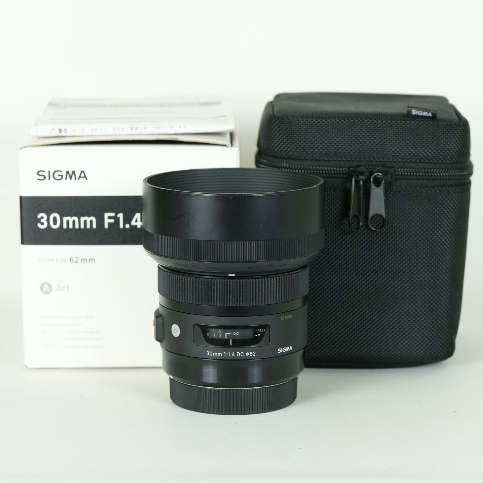 美品] SIGMA 30mm F1.4 DC HSM | Art [キヤノン用] | Canon EFマウント