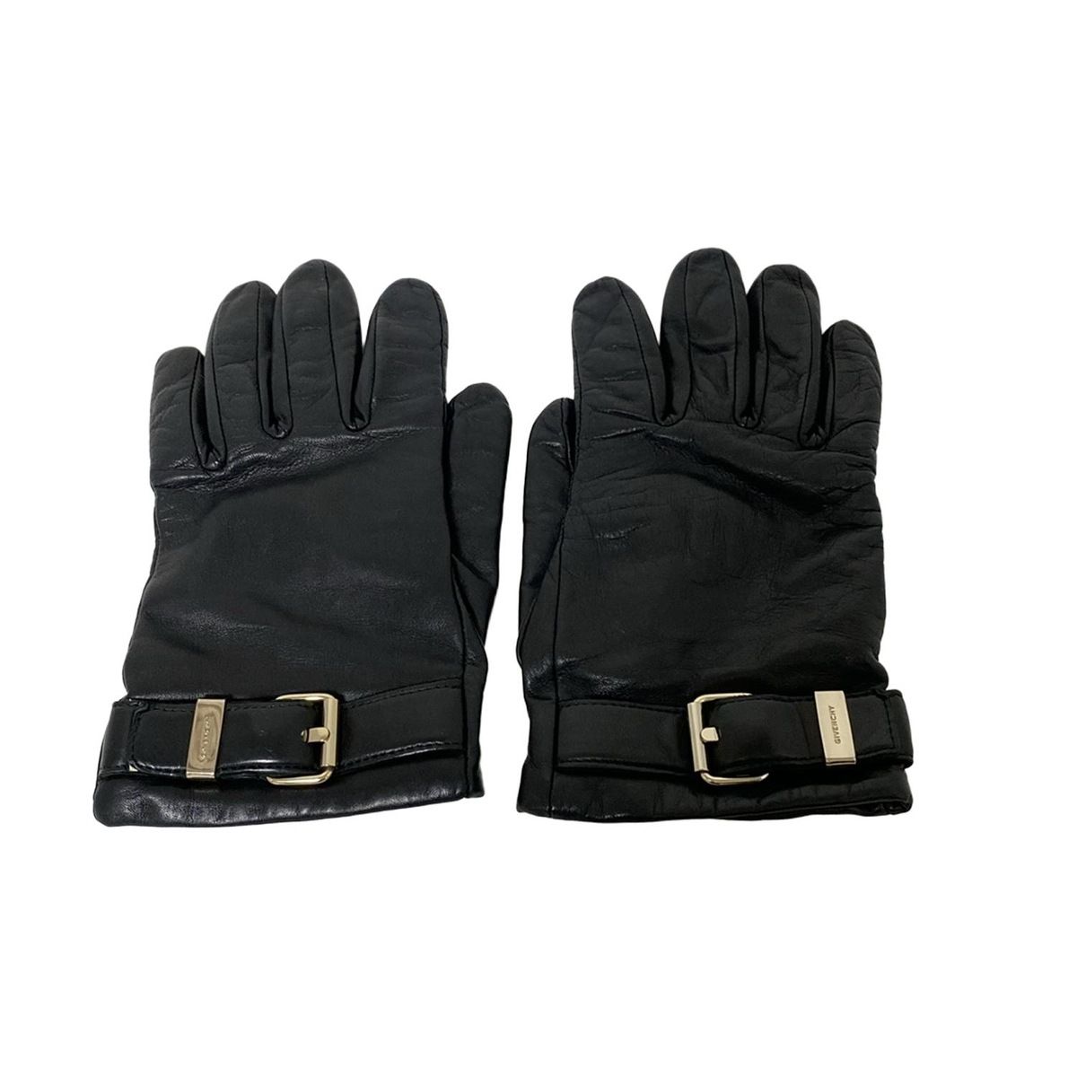 GIVENCHY ジバンシー 手袋 レディース 黒 レザー