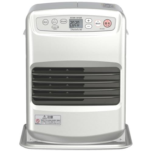 ダイニチ Dainichi 石油ファンヒーター 木造7畳まで コンクリート9畳まで Sタイプ ライトシルバー FW 25 S 5 Spo