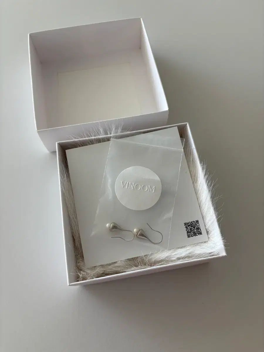 vinoom mini shell earring 빈움 パール ドロップ イヤリング シルバー