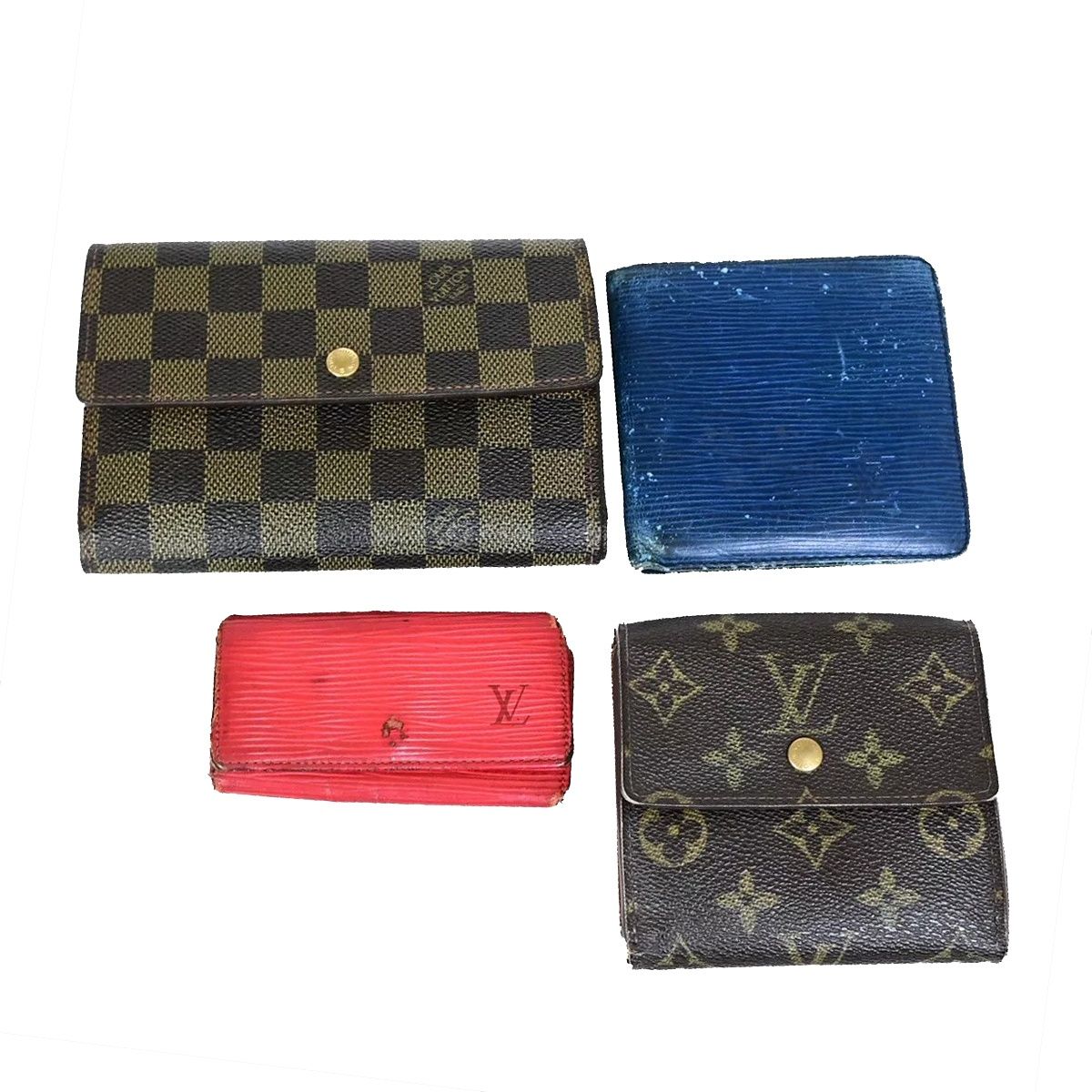 ファッション小物 LOUIS VUITTON ルイヴィトン 財布・キーケース 4点セット