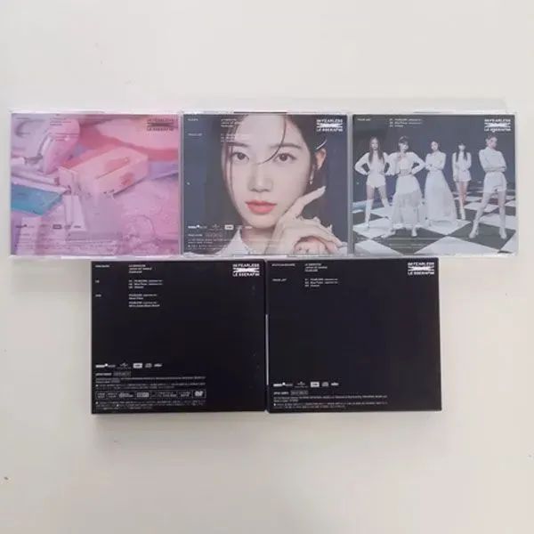 LE SSERAFIMのアルバム 「FEARLESS」 5枚セット ル・セラフィム