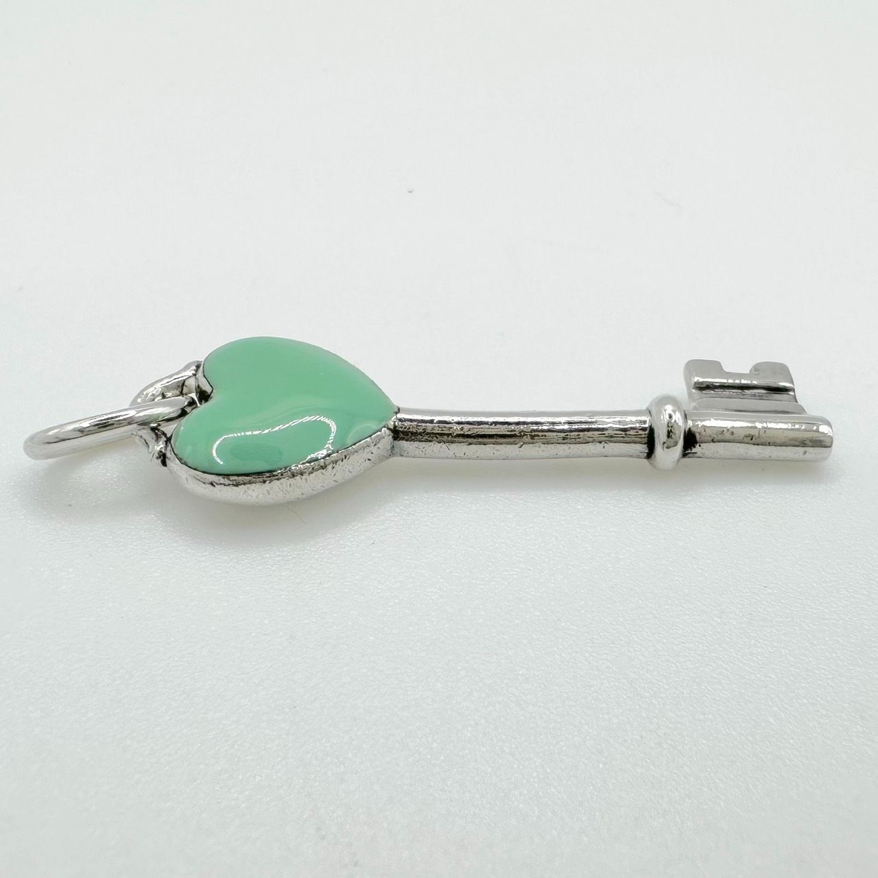 返品OK】希少 Tiffany & Co. 1837 ティファニー ハート キー チャーム