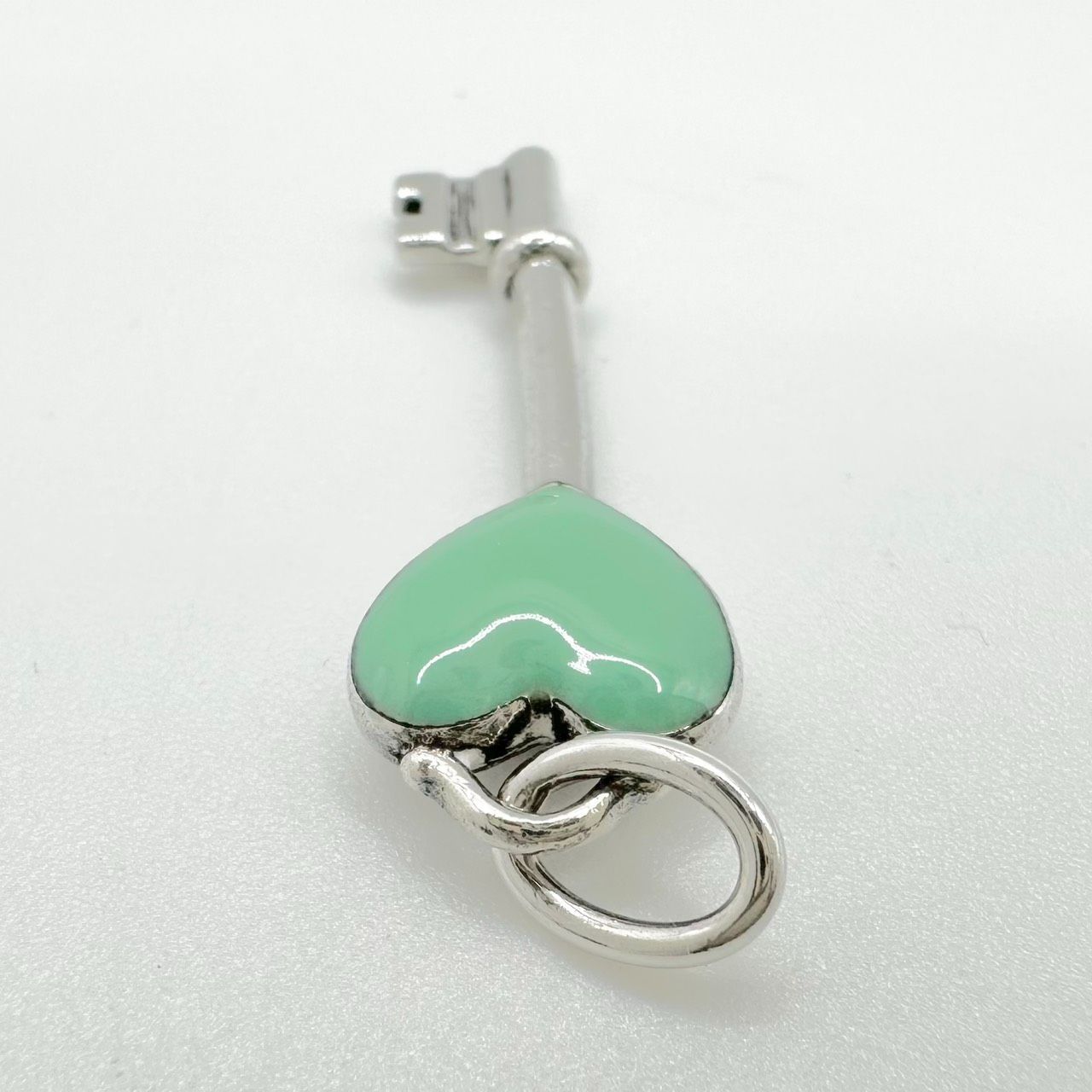 返品OK】希少 Tiffany & Co. 1837 ティファニー ハート キー チャーム