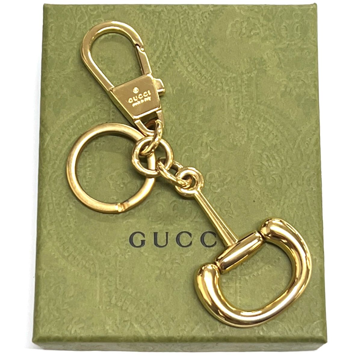 GUCCI グッチ チャーム キーフォルダー キーチェーン ゴールド 09BS357