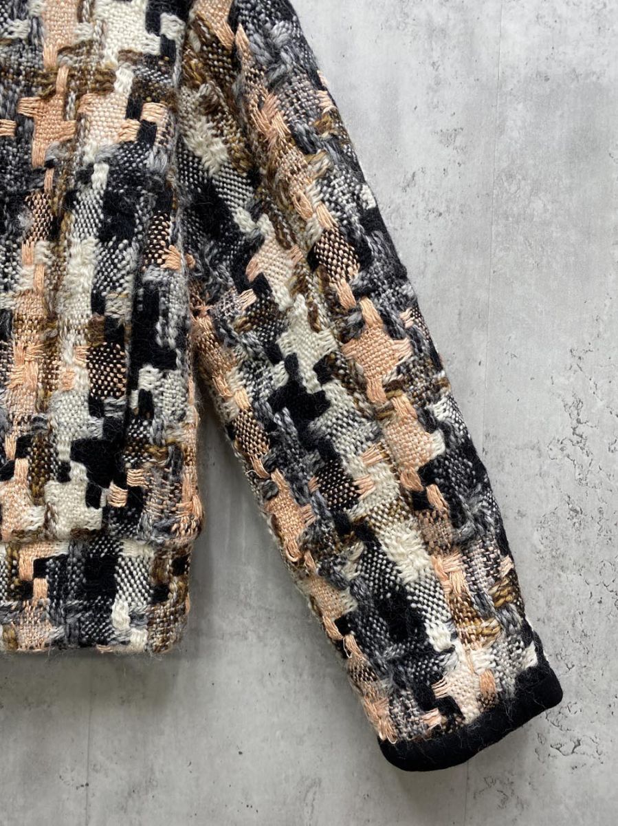 See by Chloe シーバイクロエ ウール混 3Dニット ジップアップ