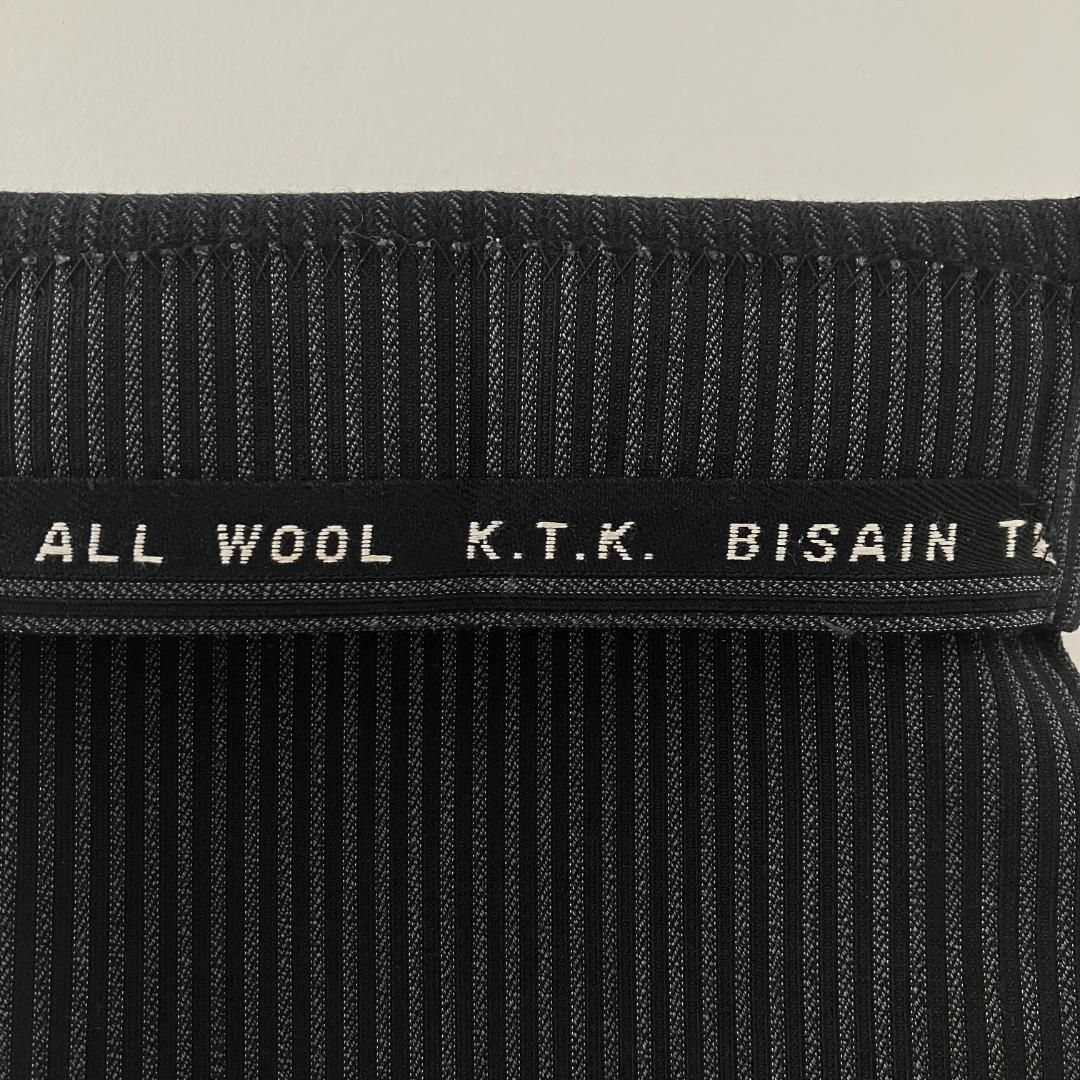 60s 70s ヴィンテージパンツ DEPONIRTホック ウールスラックス