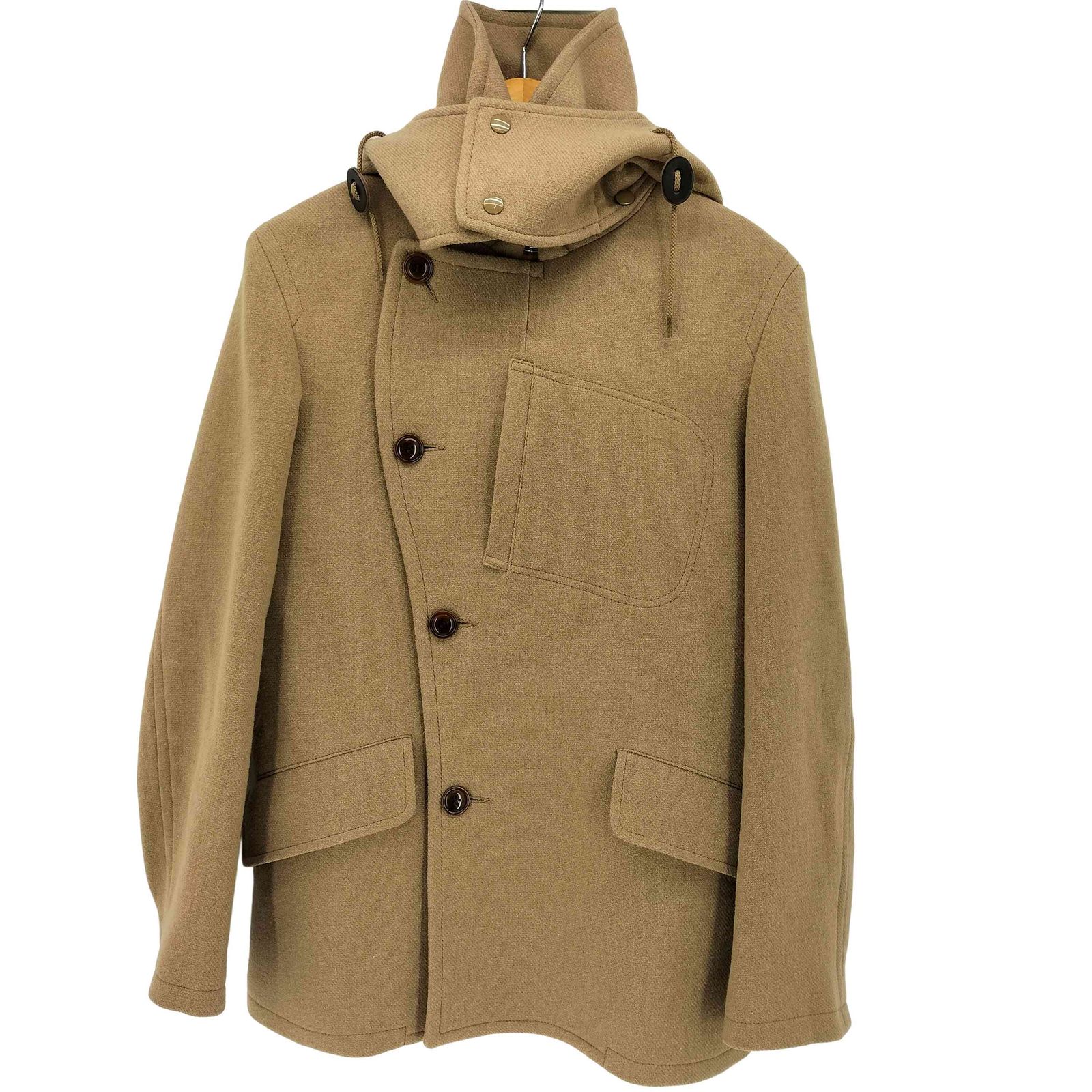 カバンドズッカ CABANE de ZUCCa デタッチャブル フード ウール