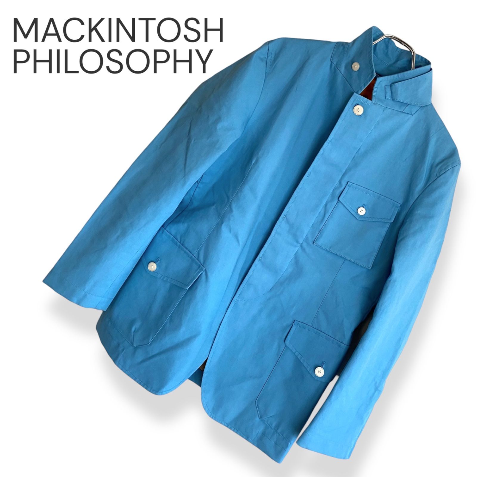 ブルー マッキントッシュ コートレディース MACKINTOSH PHILOSOPHY