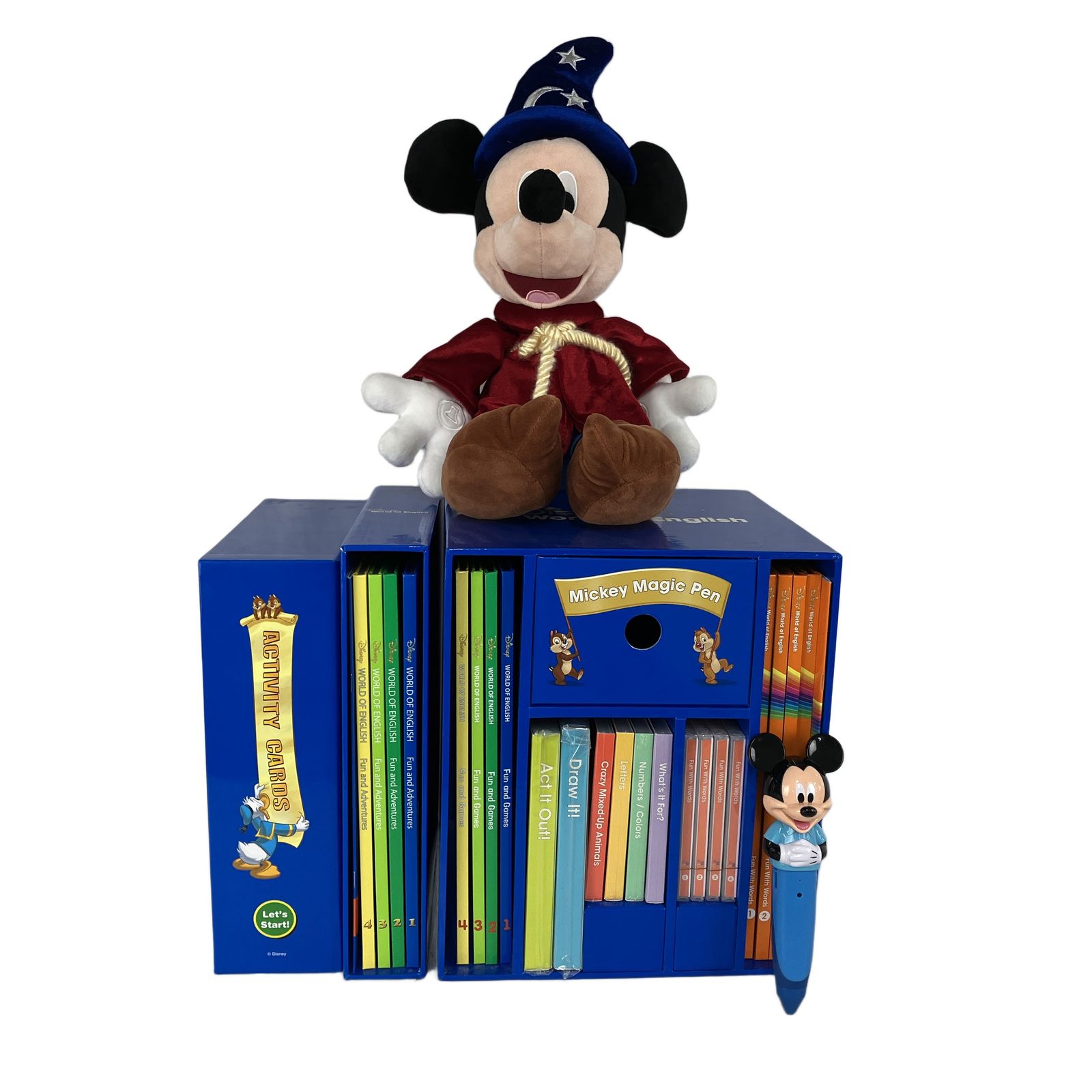 DWE マジックペン・アドベンチャーセット【中古】 DWE ミッキーマジックペン アドベンチャーセット 2022年頃 ディズニー