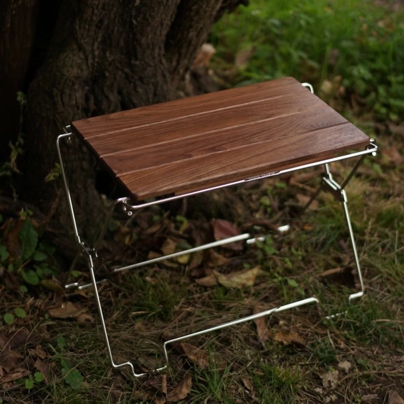 コードユニット天板 ウォールナット レッドオーク キャンプ アウトドア テーブル ラック