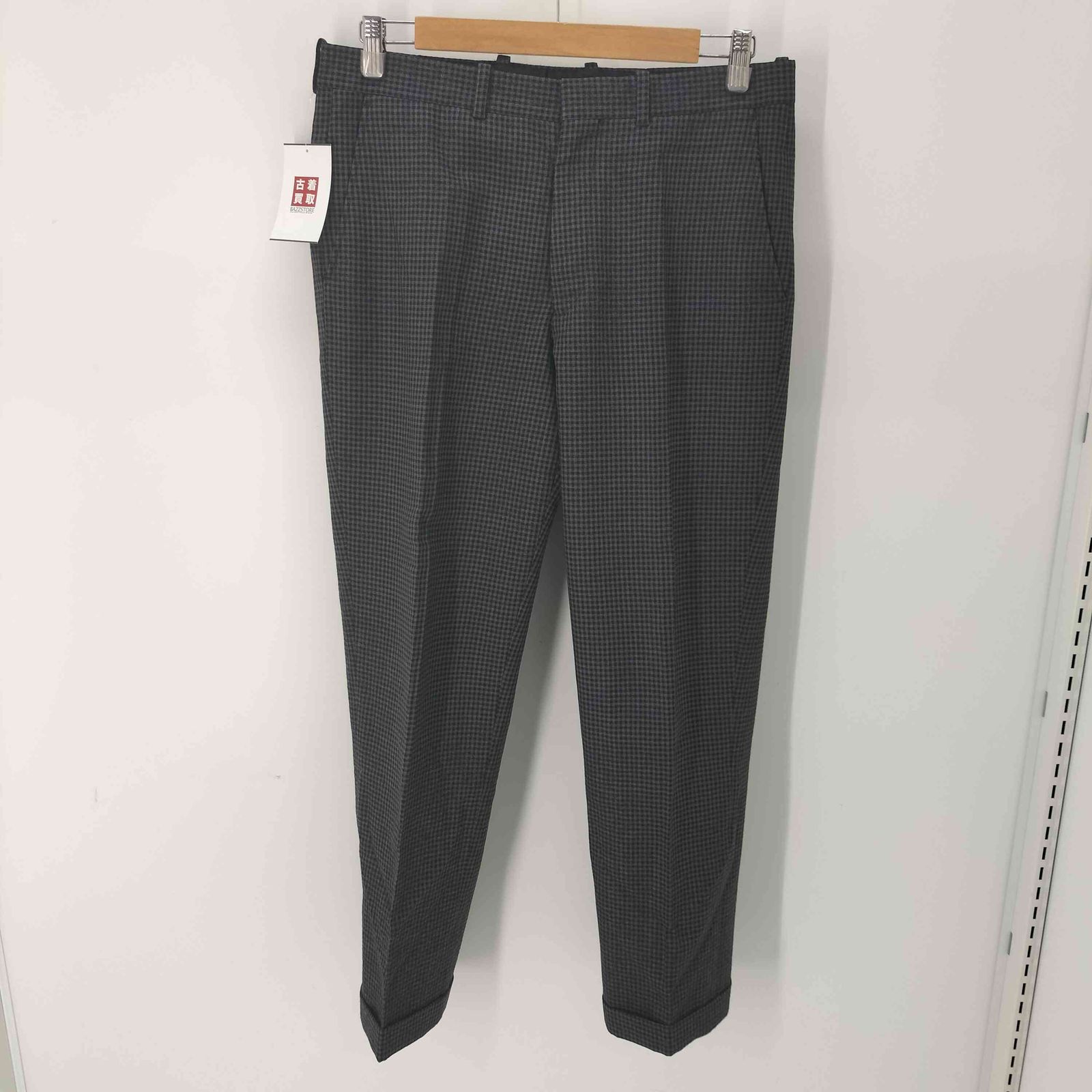 N.HOOLYWOOD(エヌハリウッド) POCKET SACK 3ピース チェック スーツセットアップ メンズ  40【中古】【ブランド古着バズストア】 エヌハリウッド N.HOOLYWOOD POCKET SACK 3ピース チェック スーツ