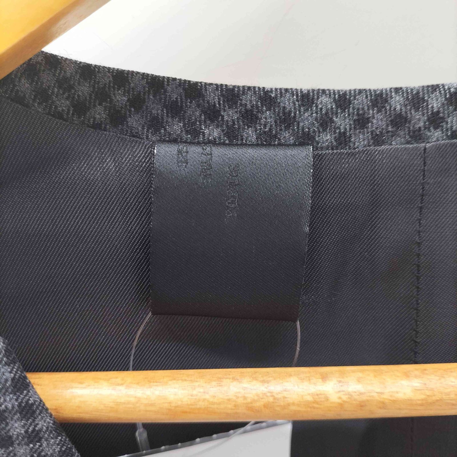 エヌハリウッド N.HOOLYWOOD POCKET SACK 3ピース チェック スーツ