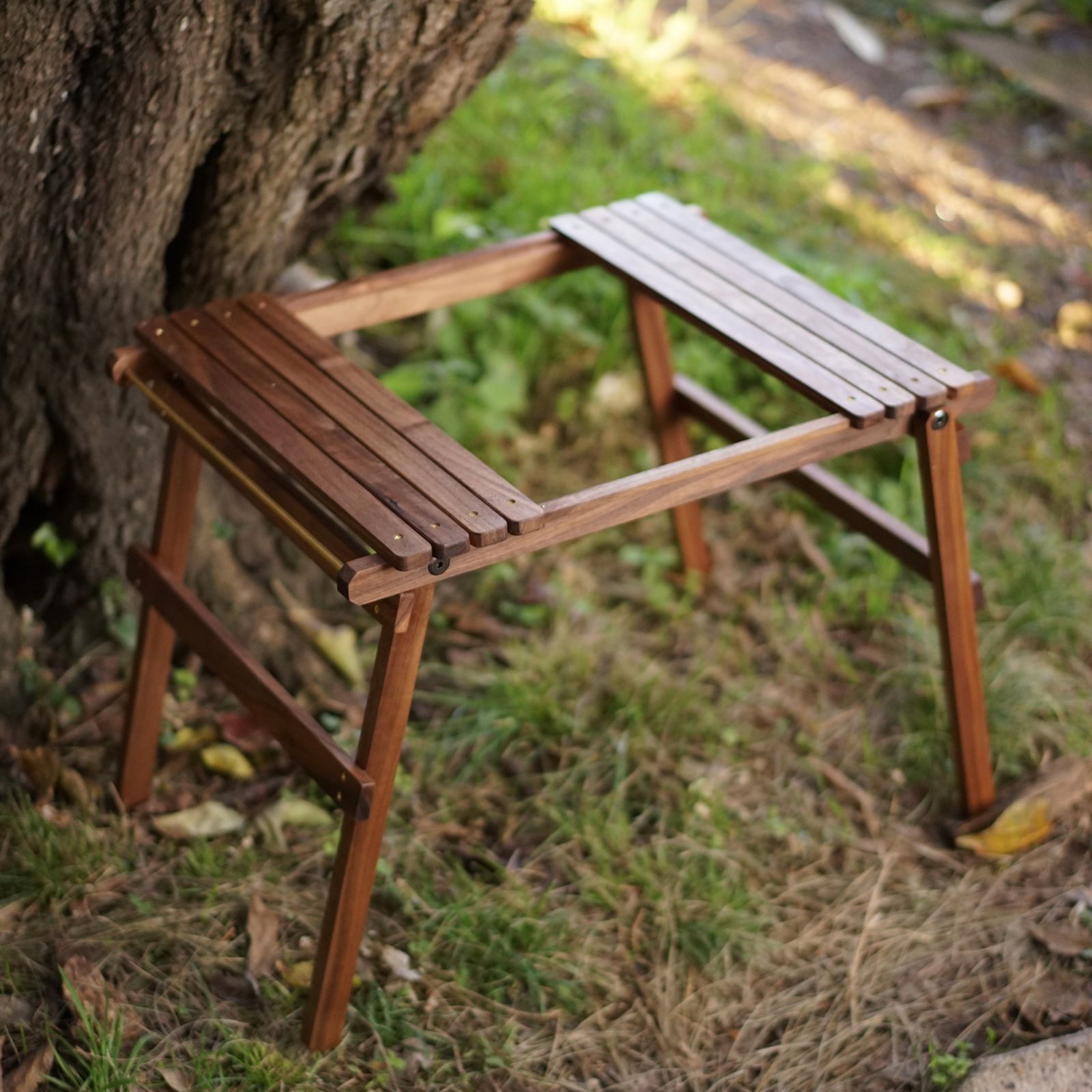 １ユニットテーブル キャンプテーブル アウトドア ウォールナット