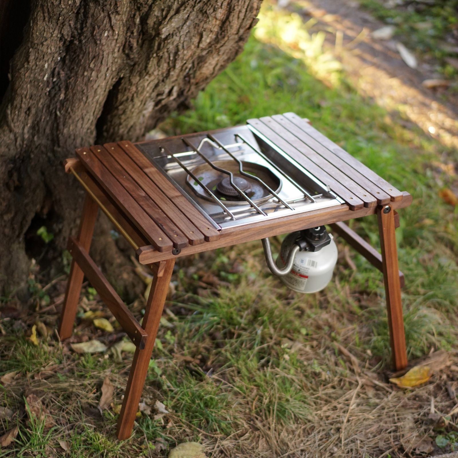 １ユニットテーブル キャンプテーブル アウトドア ウォールナット