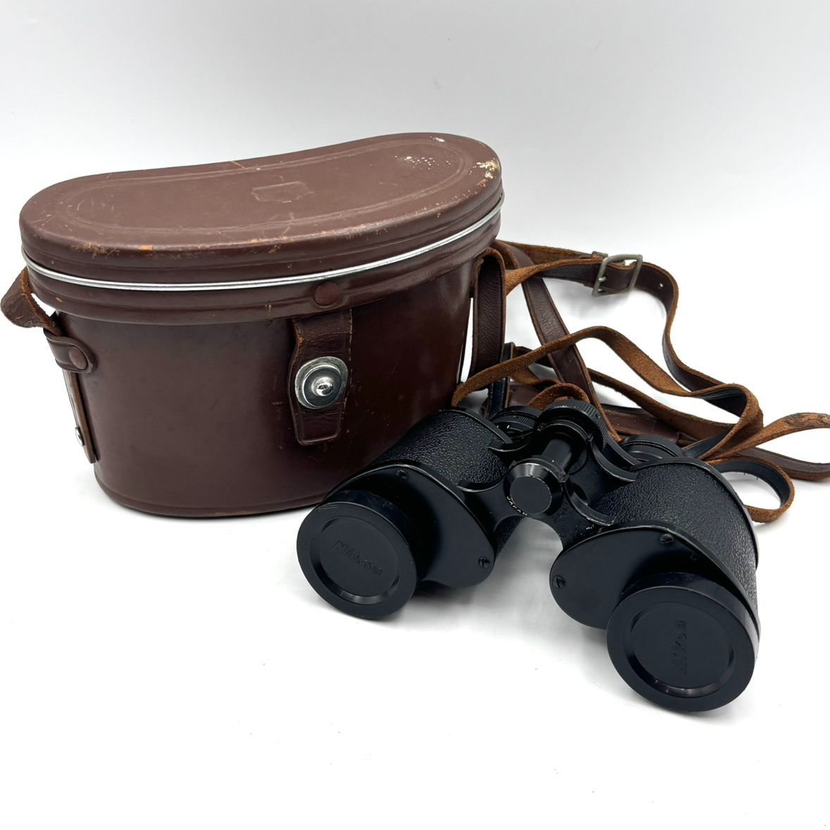 え沖 Nikon ニコン 双眼鏡 J B 7 8 30 5° 日本光学 NIPPON KOGAKU 富士山マーク ケース付き MH 0 S 76