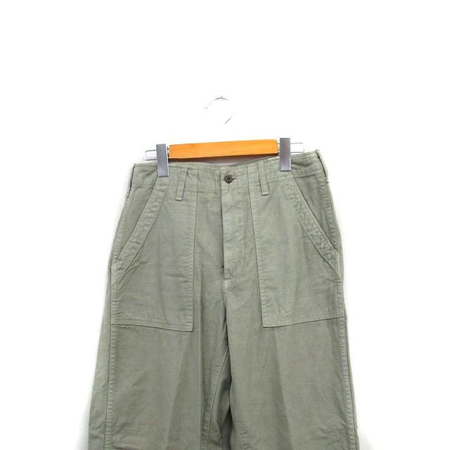 ウィムガゼット　ベイカーパンツ　36 カーキ Whim Gazette(ウィム ガゼット)のツイルベイカーパンツ通販 | 集英社