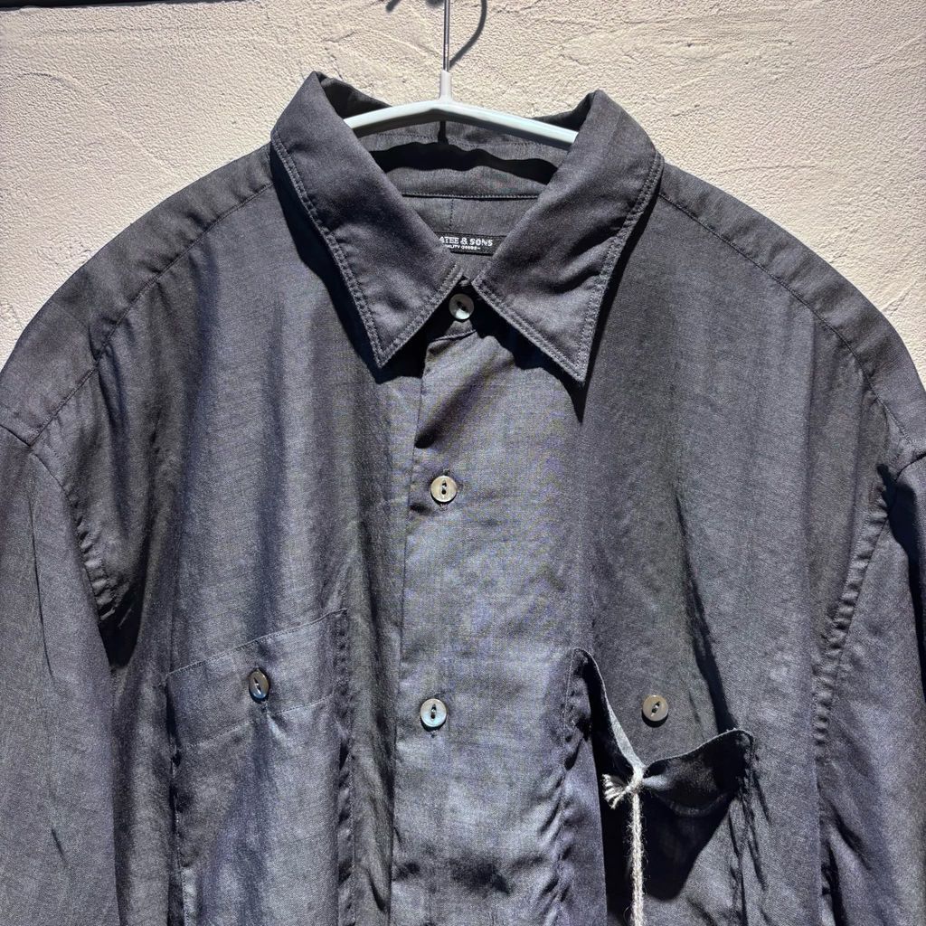 MAATEE&SONS マーティーアンドサンズ 25SS WORK SHIRT 長袖シャツ