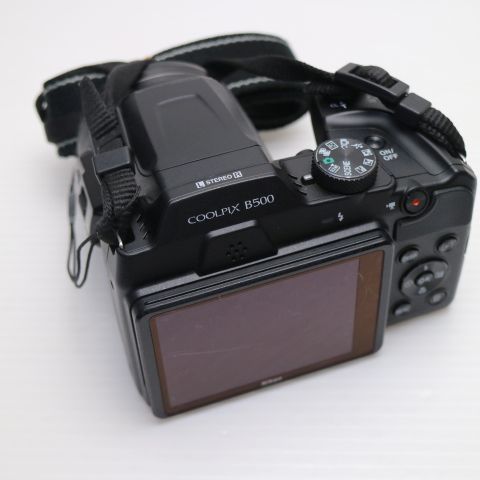 良品中古 COOLPIX B500 ブラック 即日発送 コンデジ Nikon 本体 土日祝