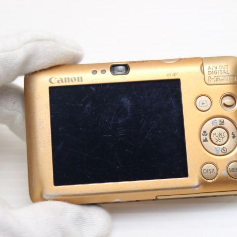 良品中古 IXY DIGITAL 210 IS ゴールド 即日発送 Canon デジカメ