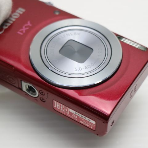 超美品 IXY 120 レッド 即日発送 デジカメ Canon 本体 土日祝発送OK