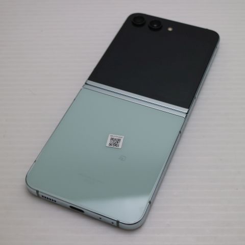 超美品 SCG23 Galaxy Z Flip5 256GB ミント AU スマホ SAMSUNG 即日