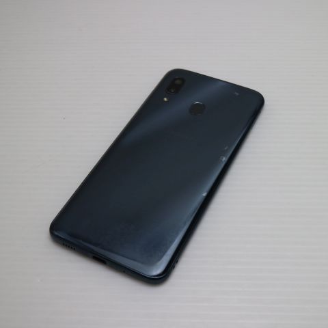 良品中古 SCV43 Galaxy A30 ブラック スマホ 本体 白ロム 中古 土日祝