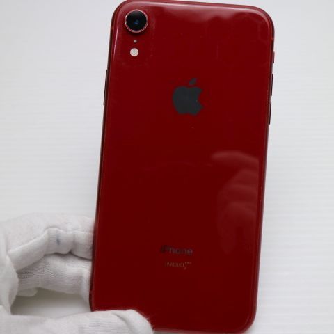 超美品 SIMフリー iPhoneXR 128GB レッド RED スマホ 白ロム 即日発送